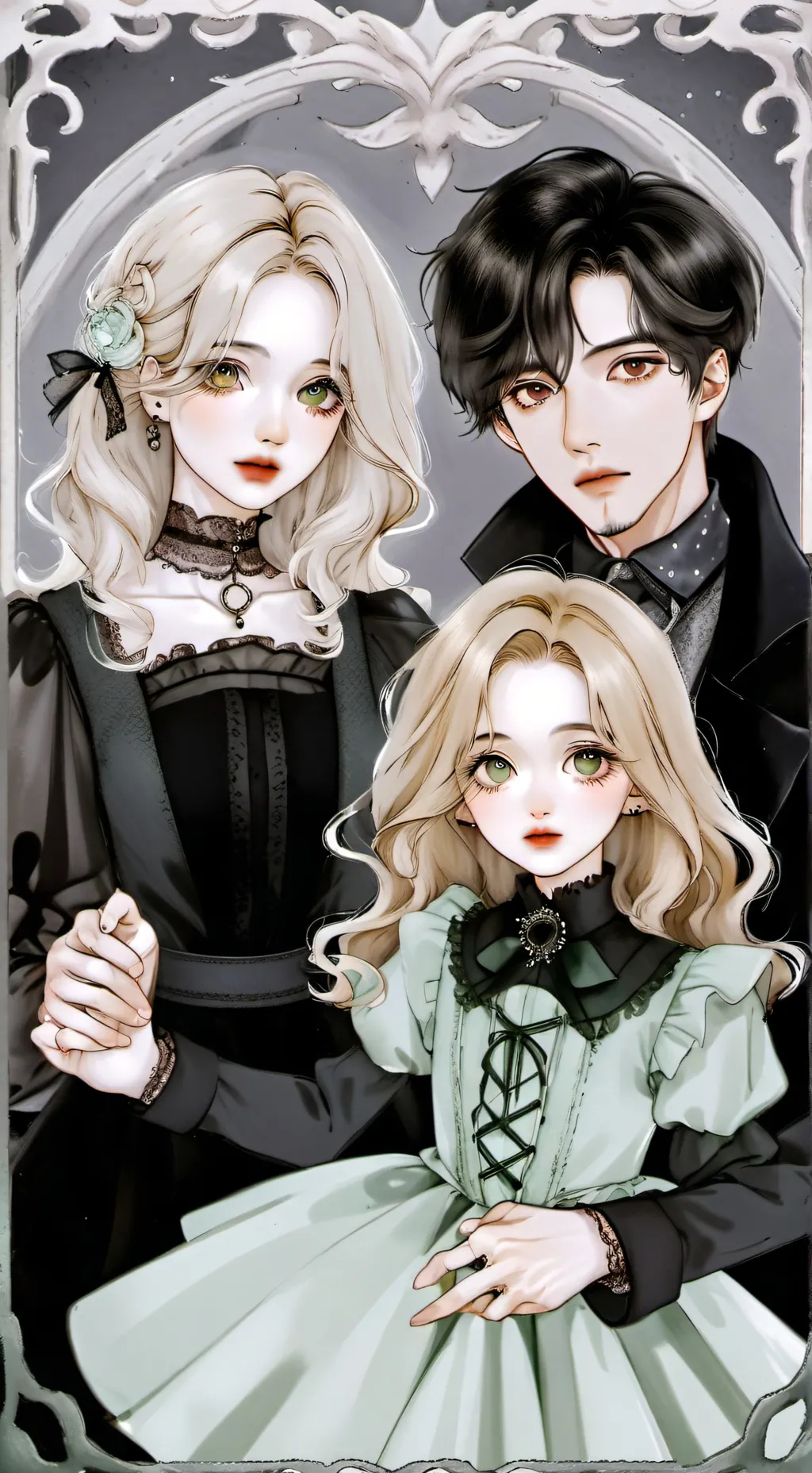 ai character: step mom and sis background