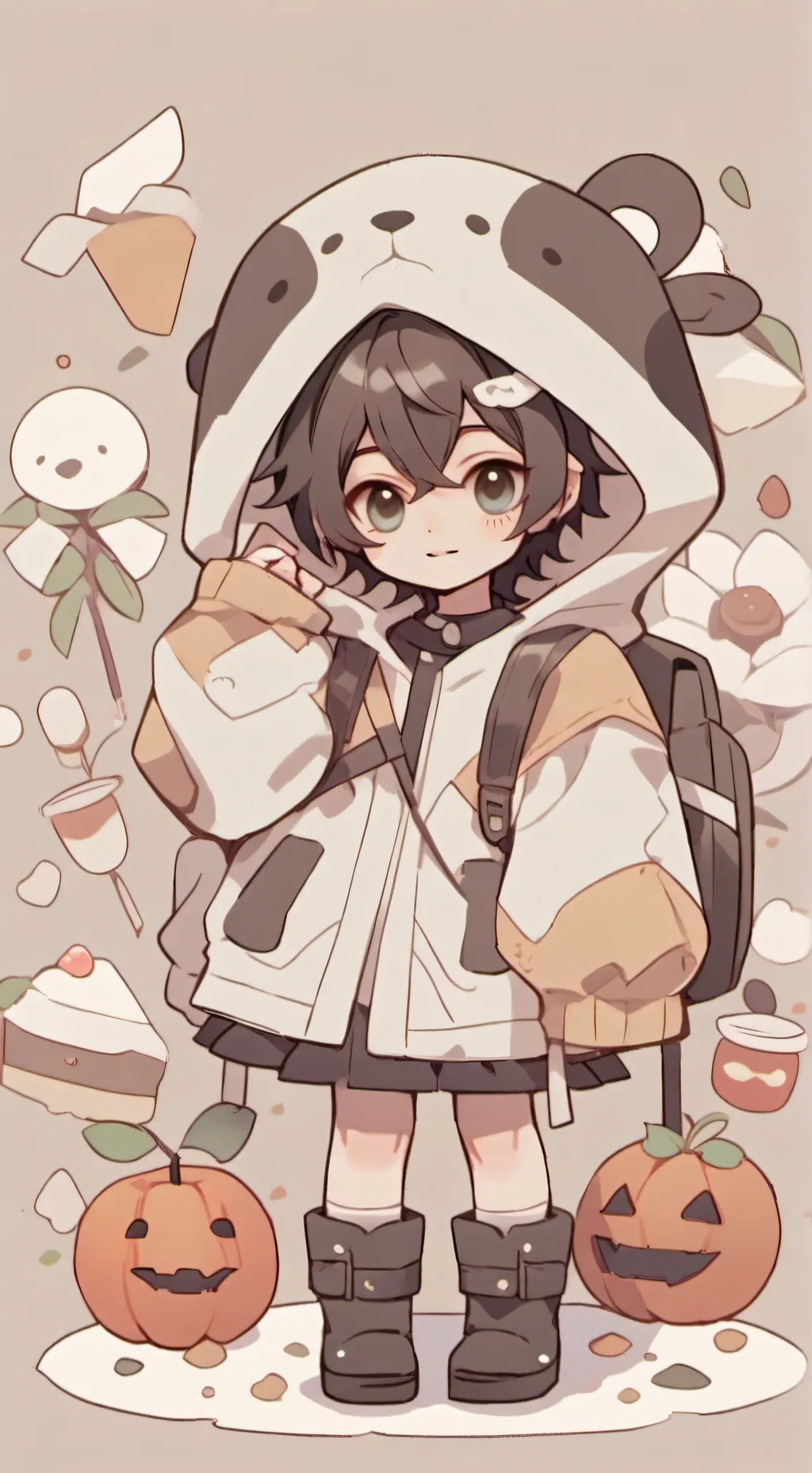 ai character: Stray kidss!!🎀 background