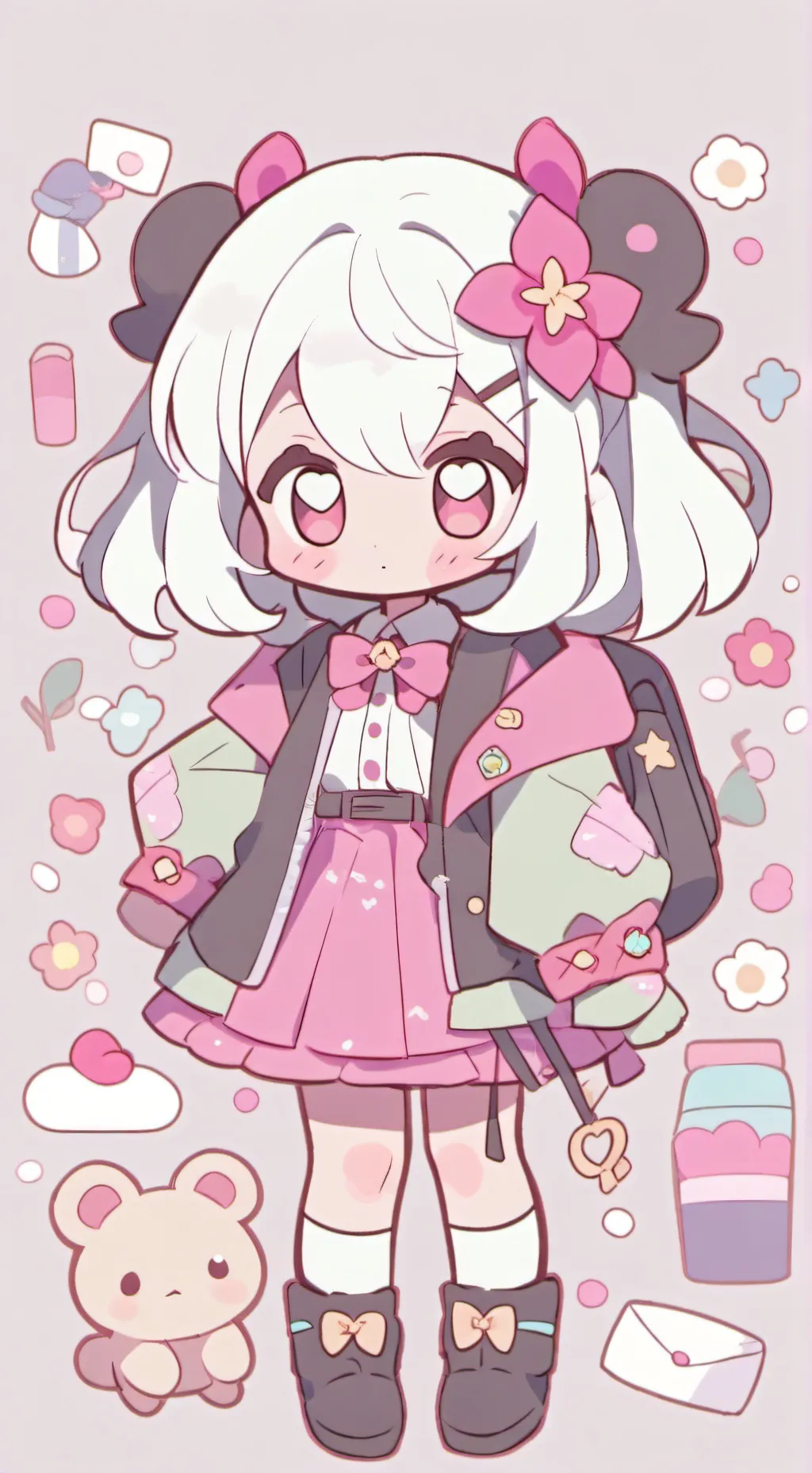 ai character: ani background