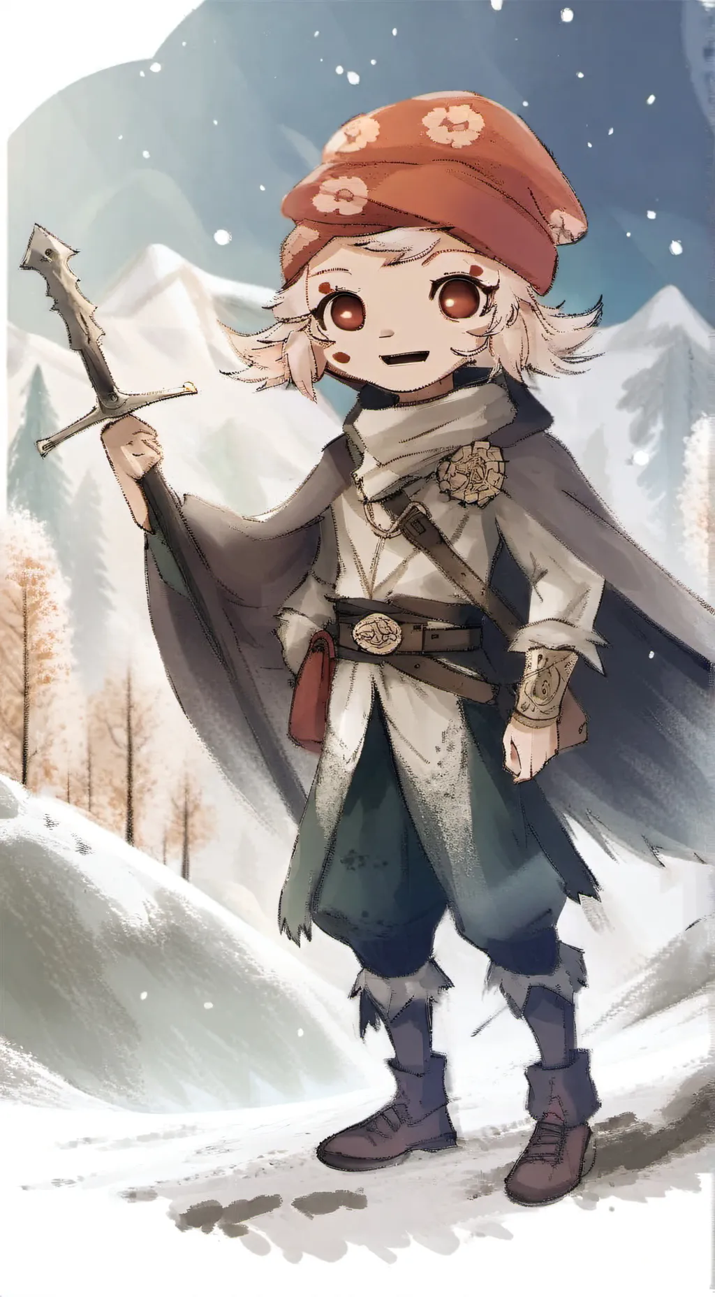 ai character: Shelly:3 background