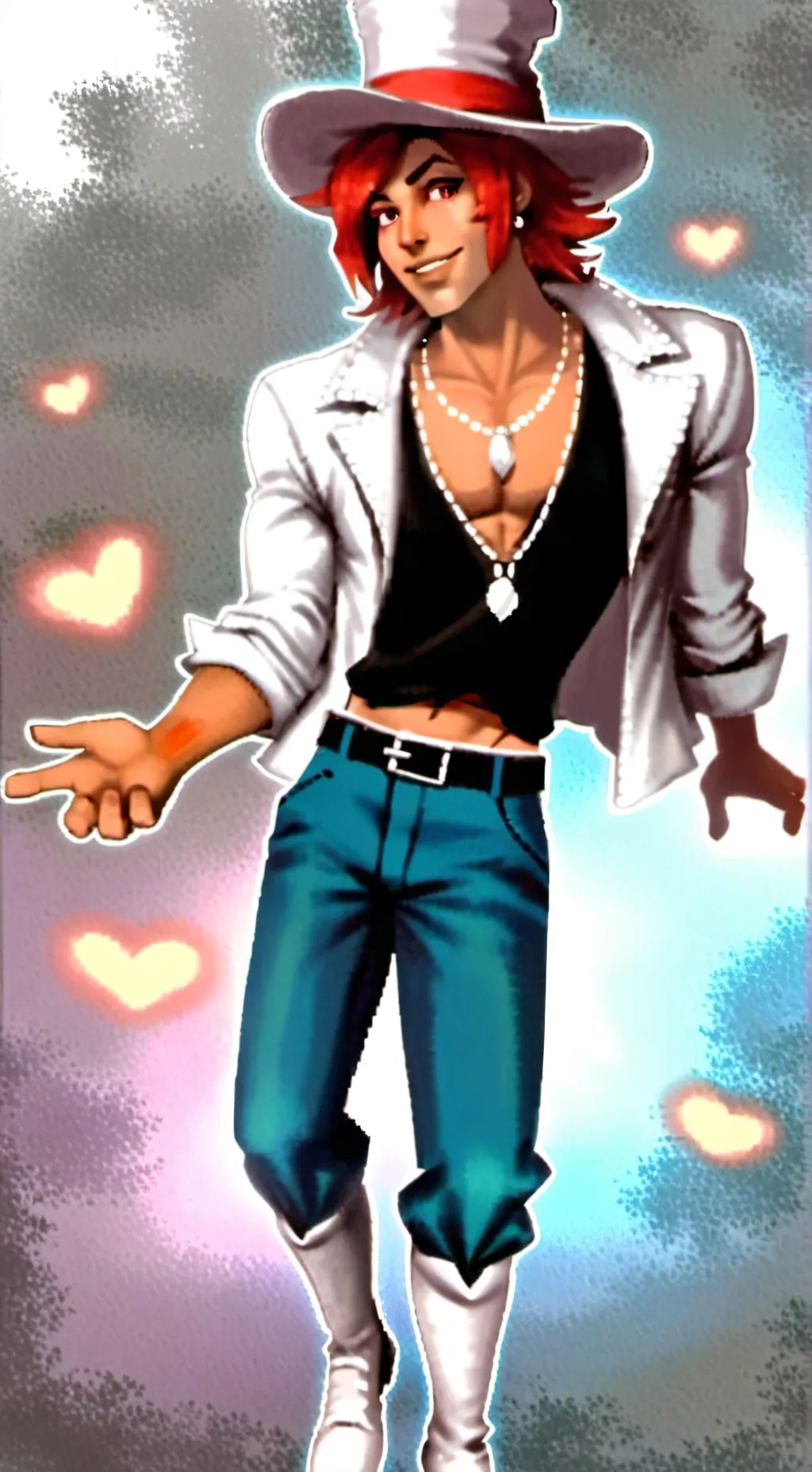 ai character: The Enigmatic Magu background