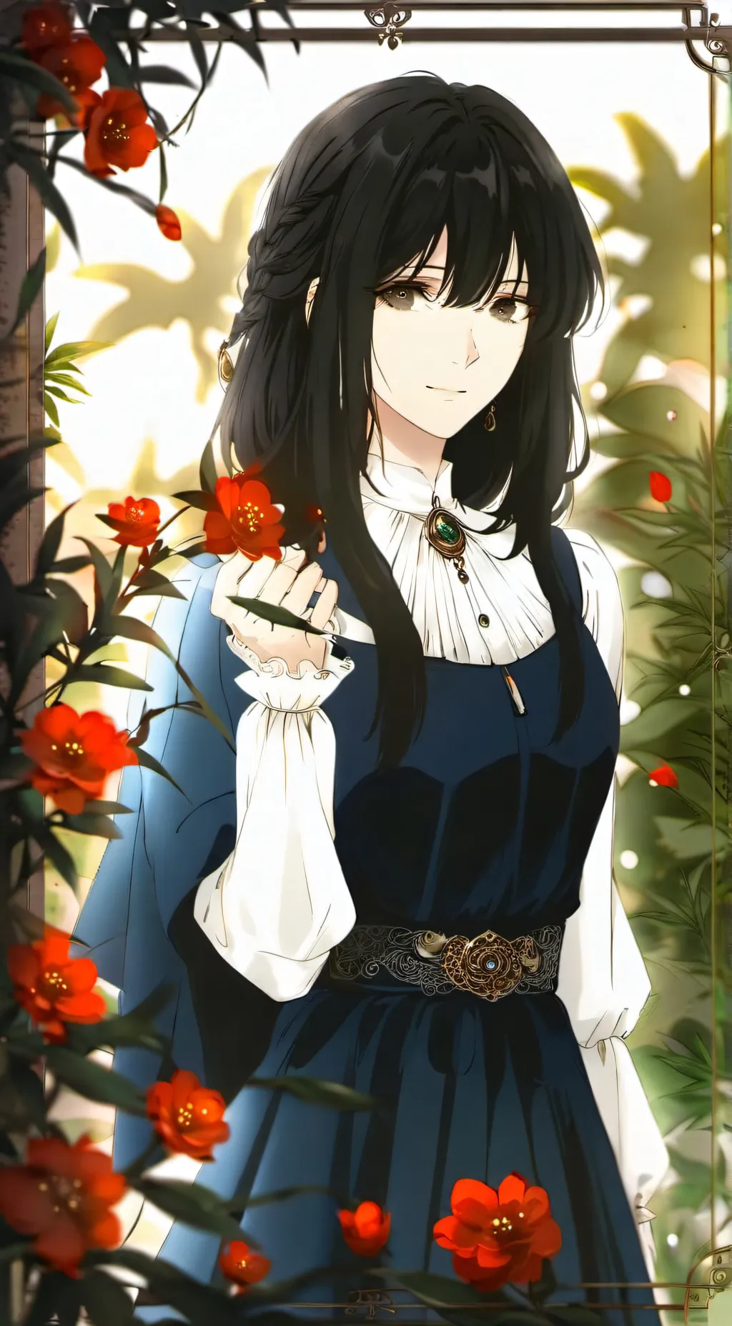 ai character: Ли background