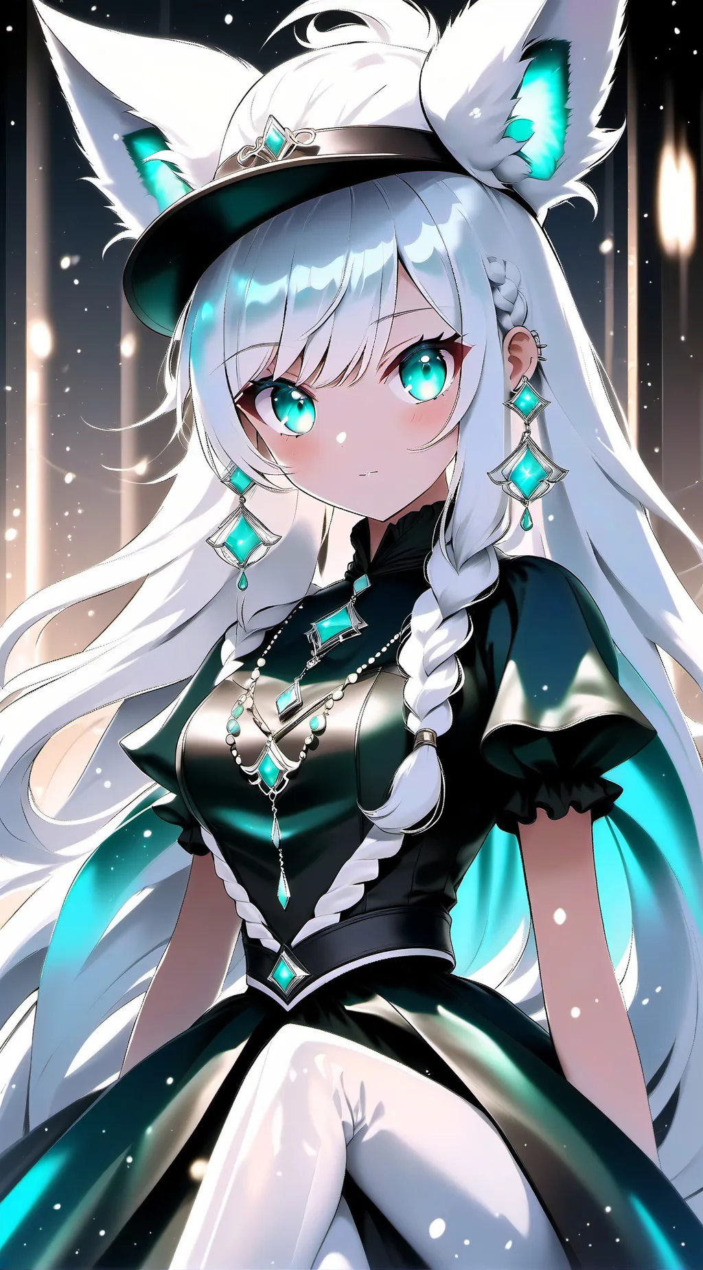 ai character: chica gata background