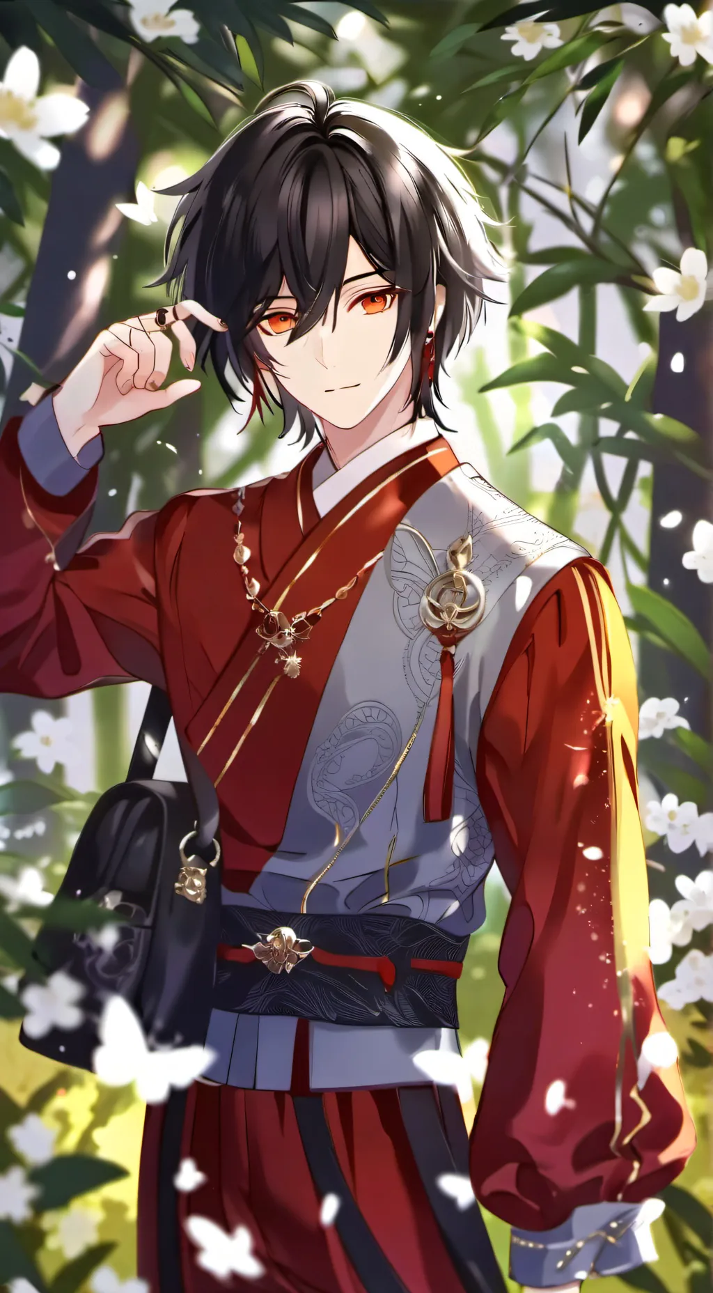 ai character: Boy background