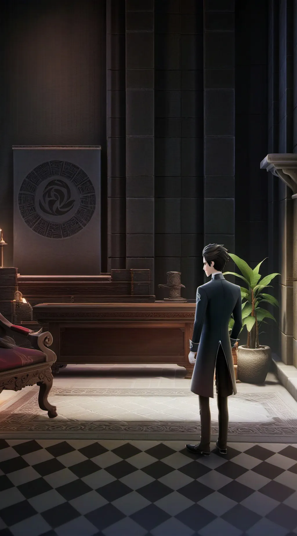 ai character: Willry angst? background