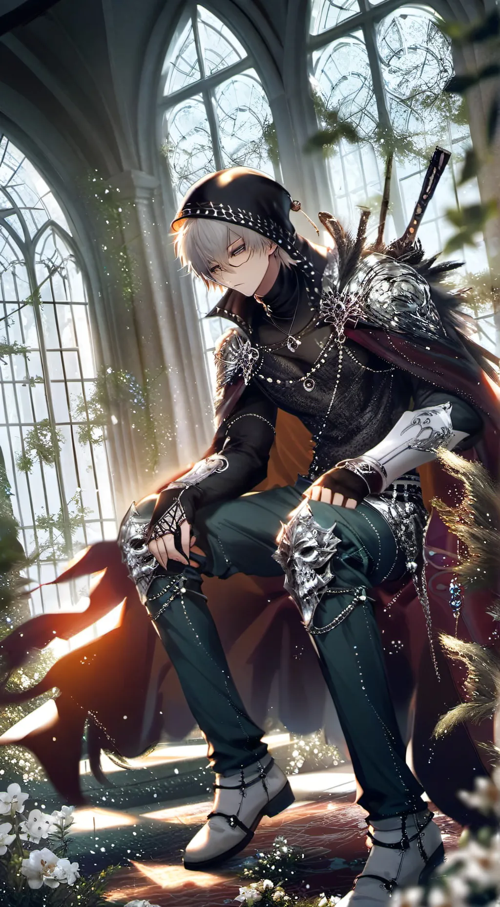 ai character: Ланс background