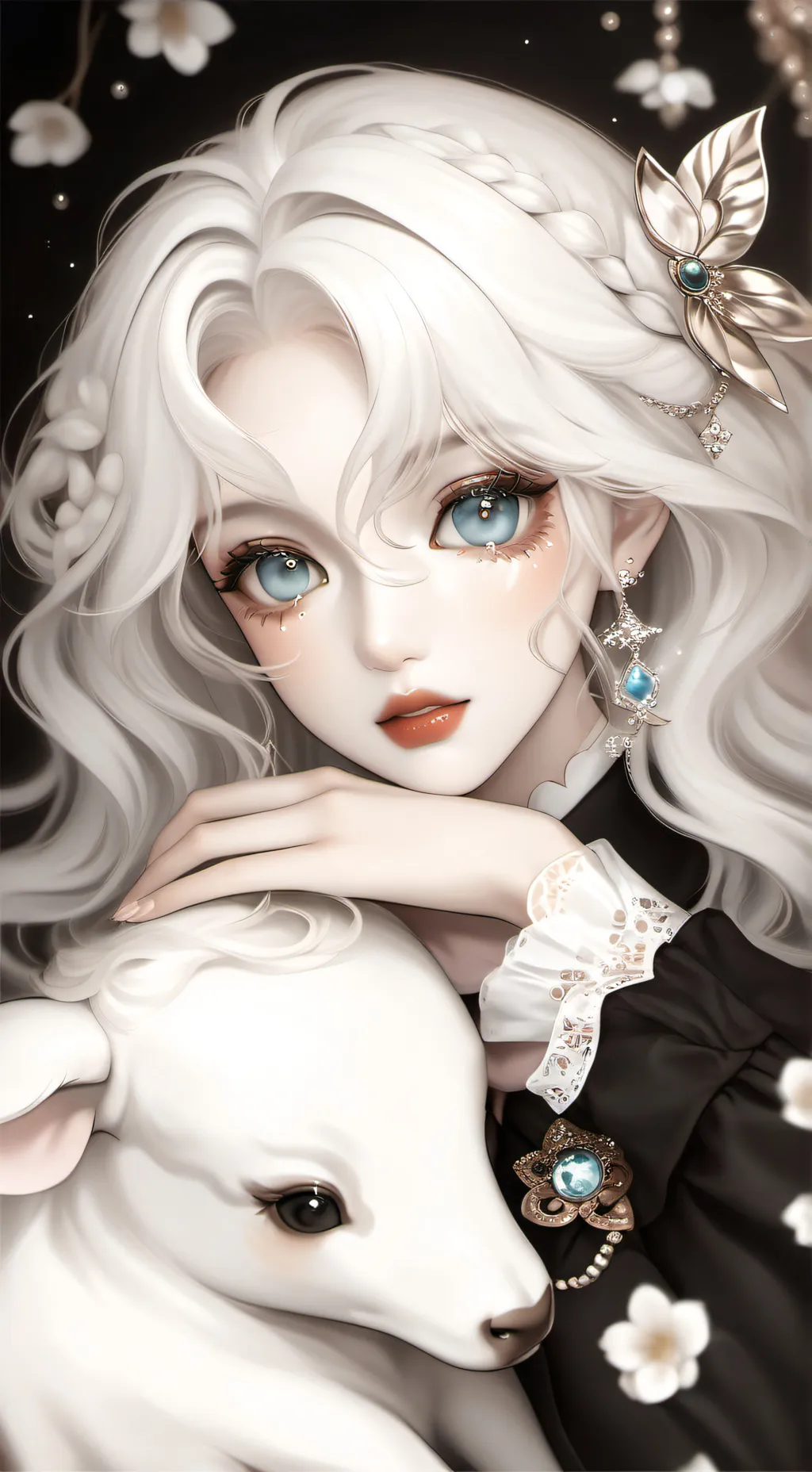 ai character: emily background