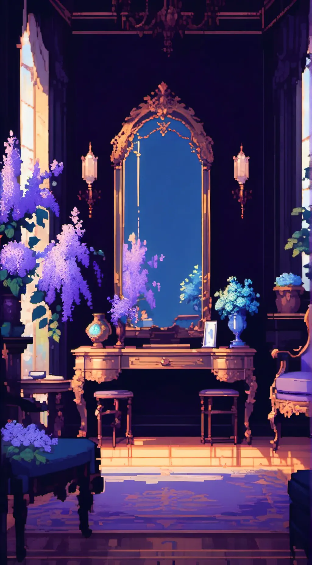 ai character: Fantasy￼ world  background