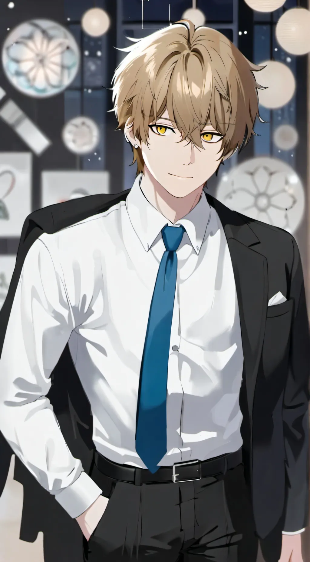 ai character: george background