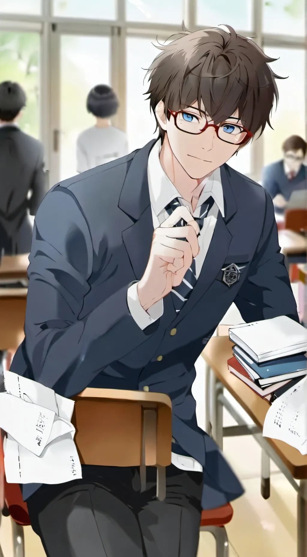 ai character: Levi background