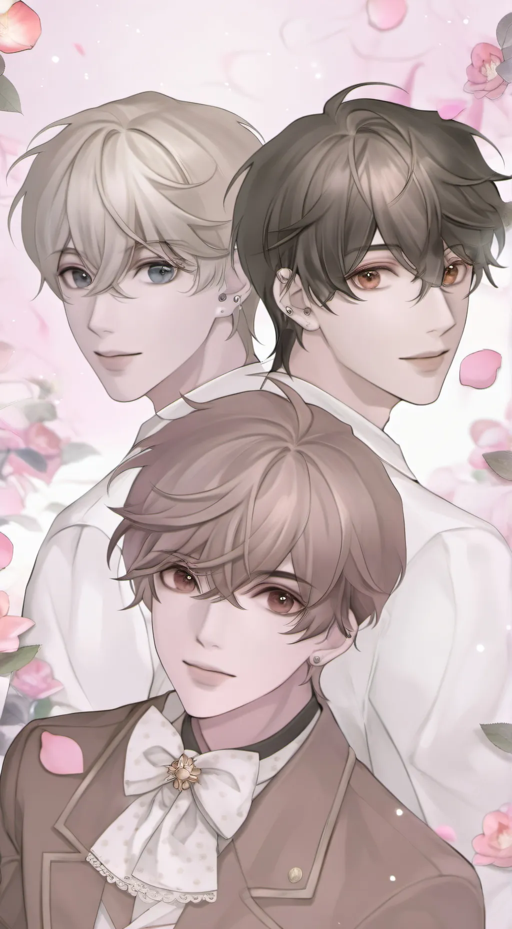 ai character: •L0VE TRI@NGLE• background