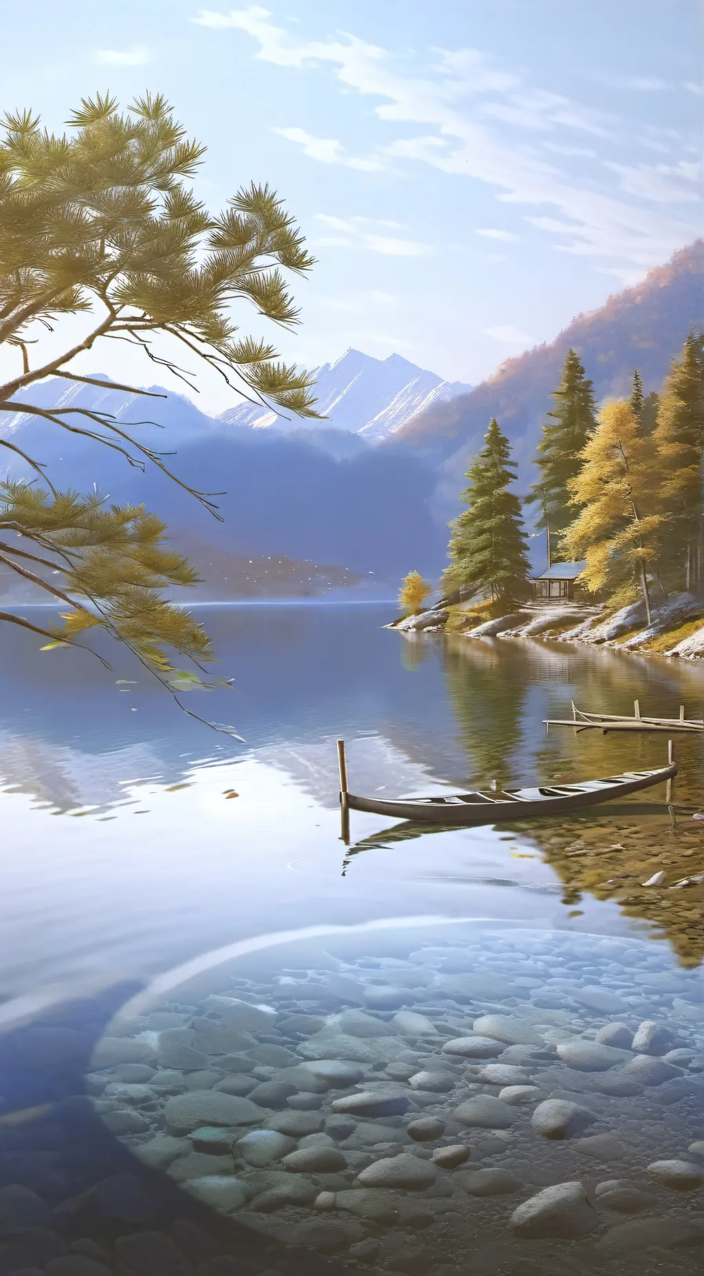 ai character: SKZ LAKE PARTY! background