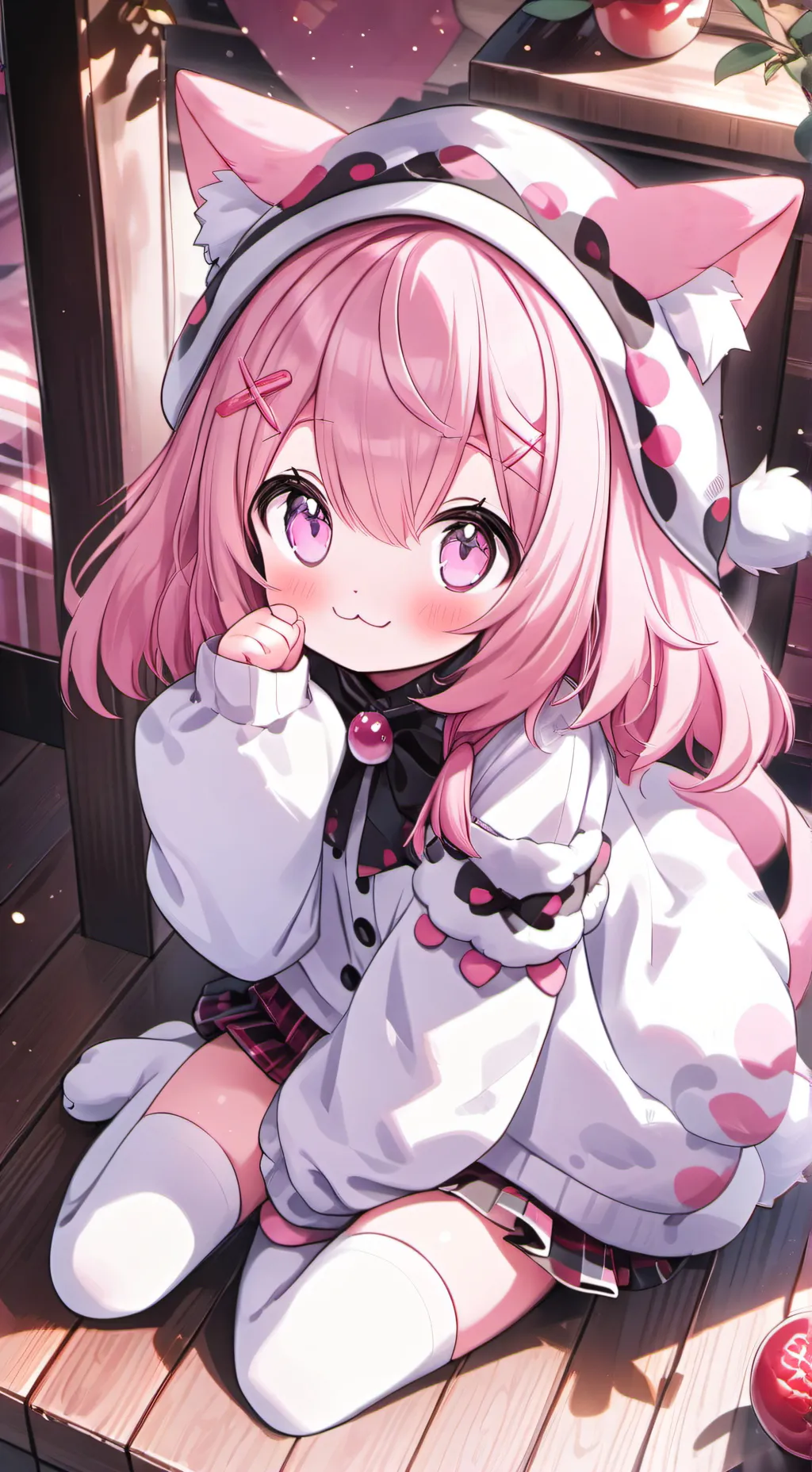 ai character: Breastplate Fluff Furry background