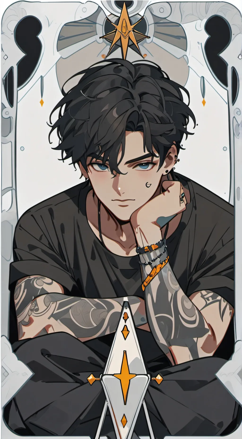 ai character: Ezra background