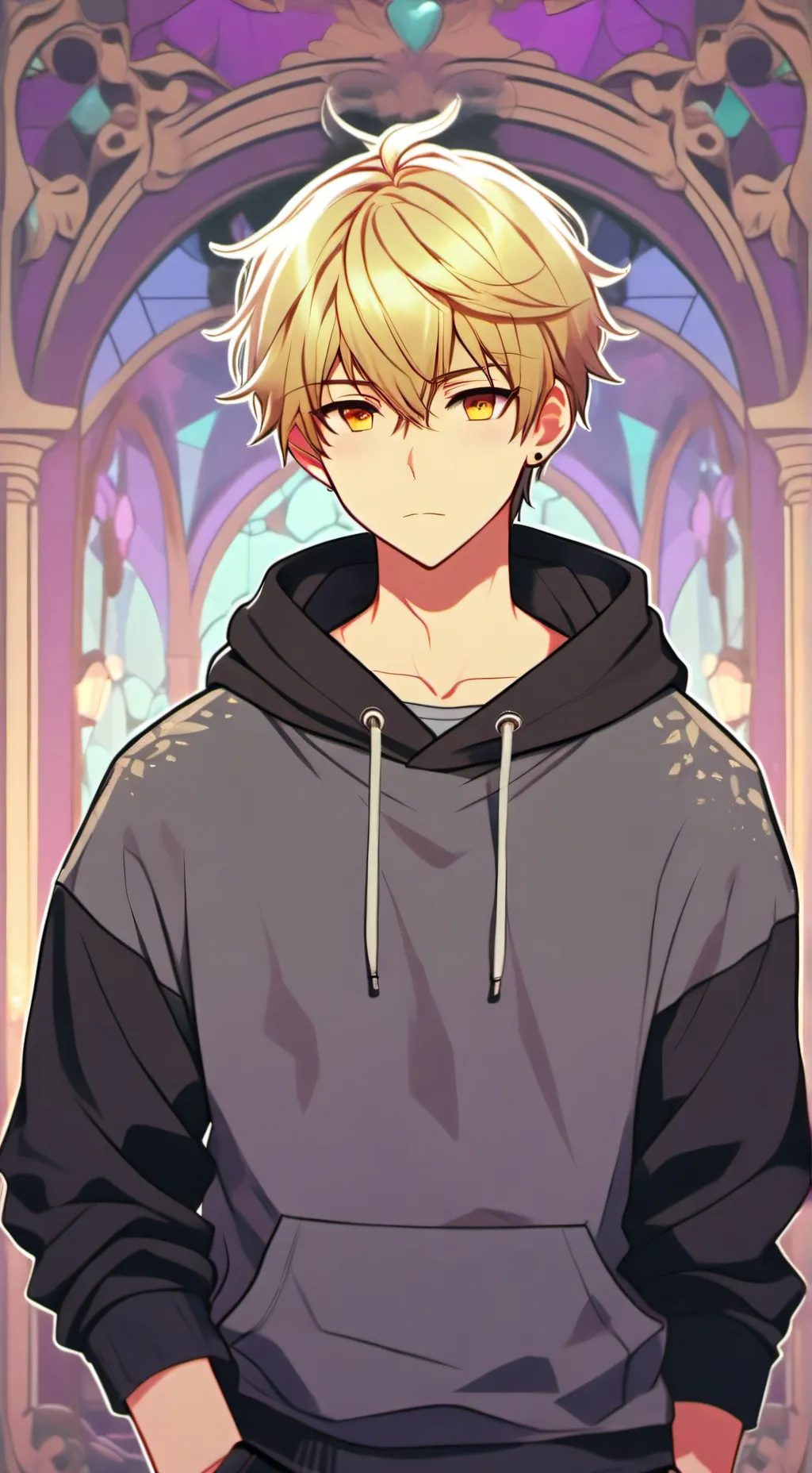 ai character: Leon background