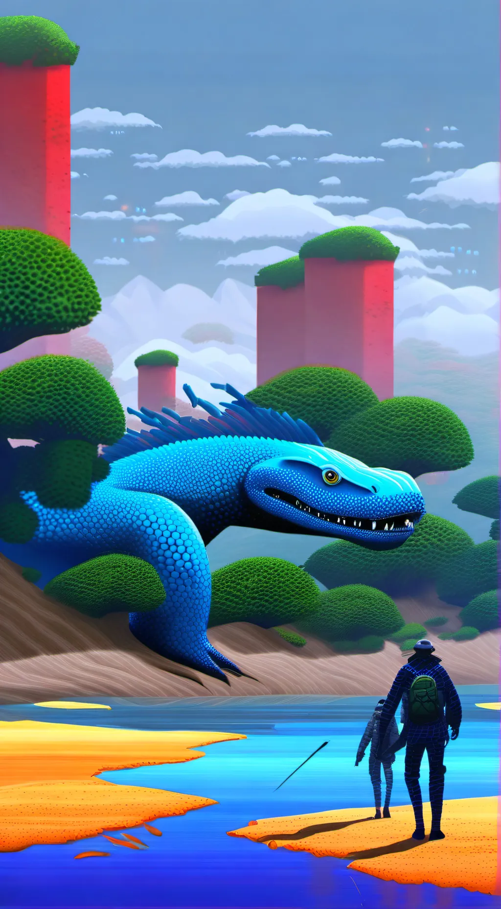 ai character: Battlegrounds  background