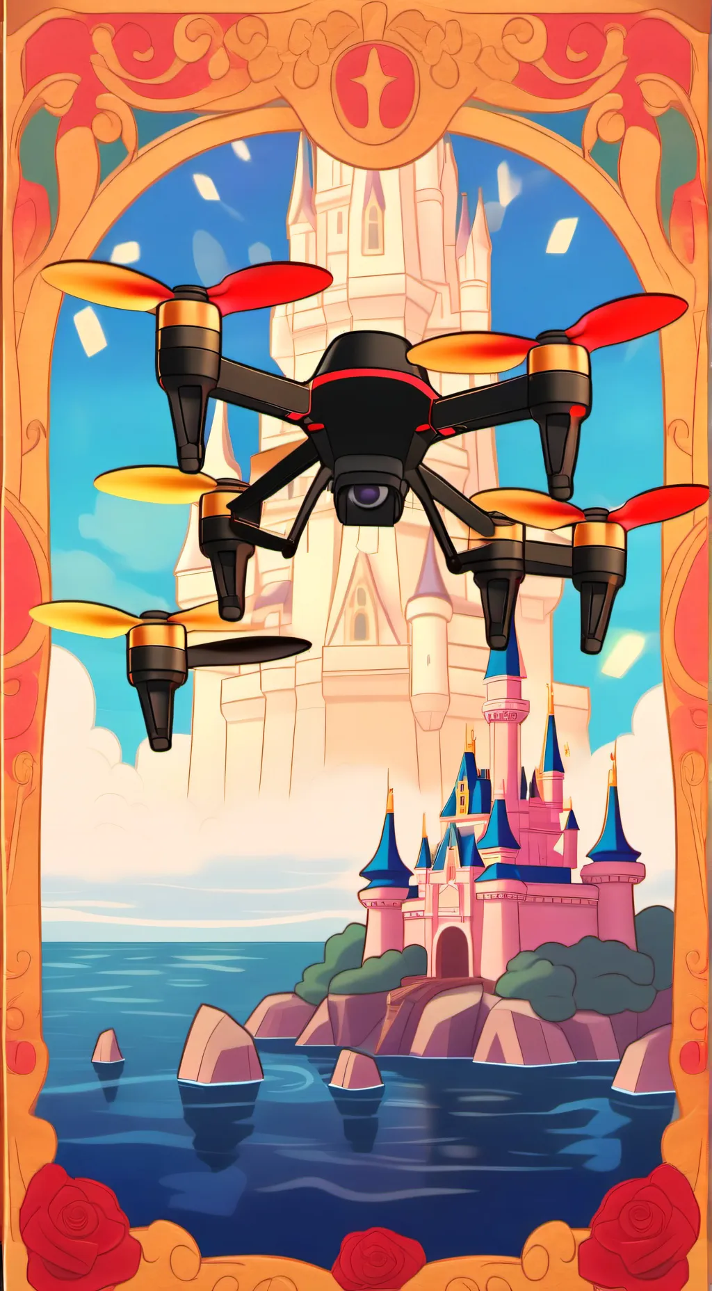 ai character: murder drones  background