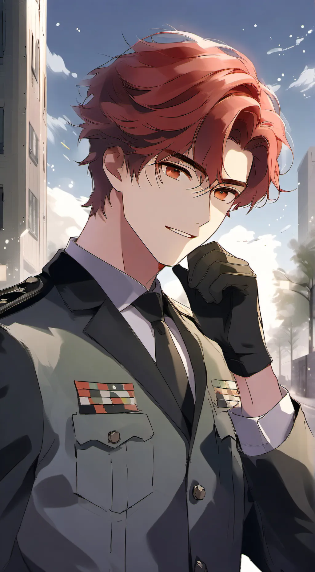 ai character: Steven  background