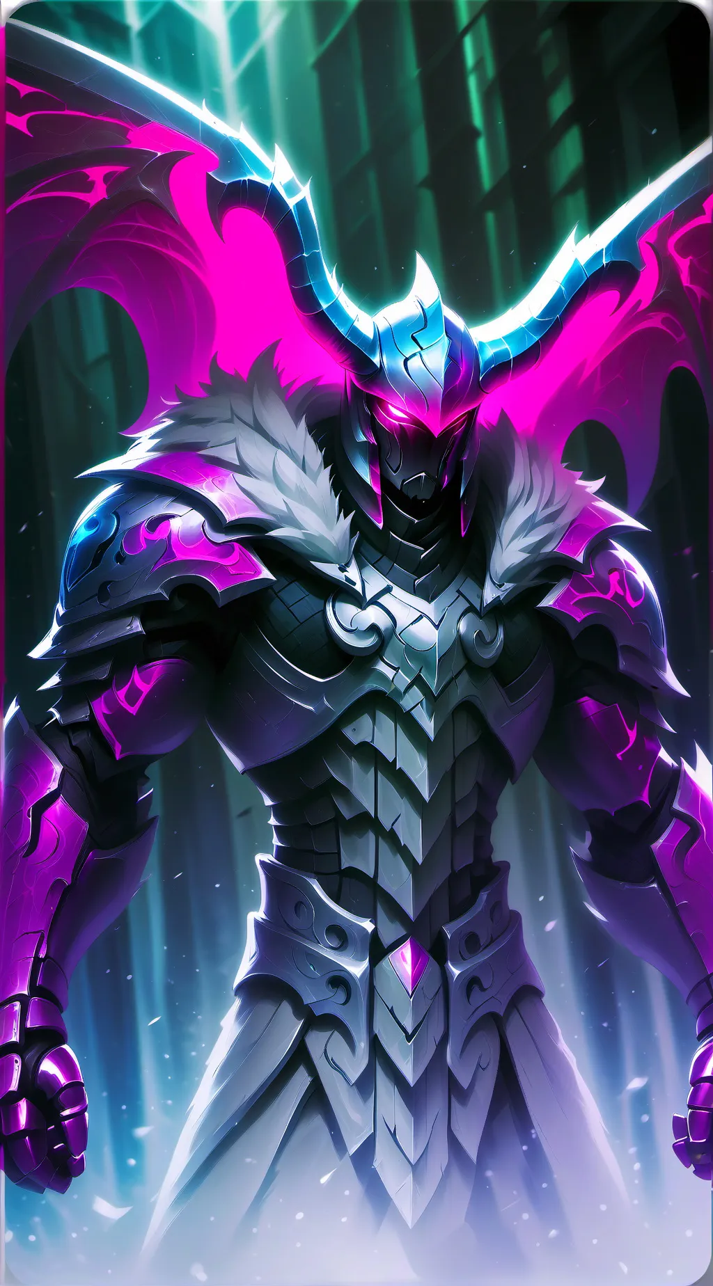 ai character: demon de la justic background