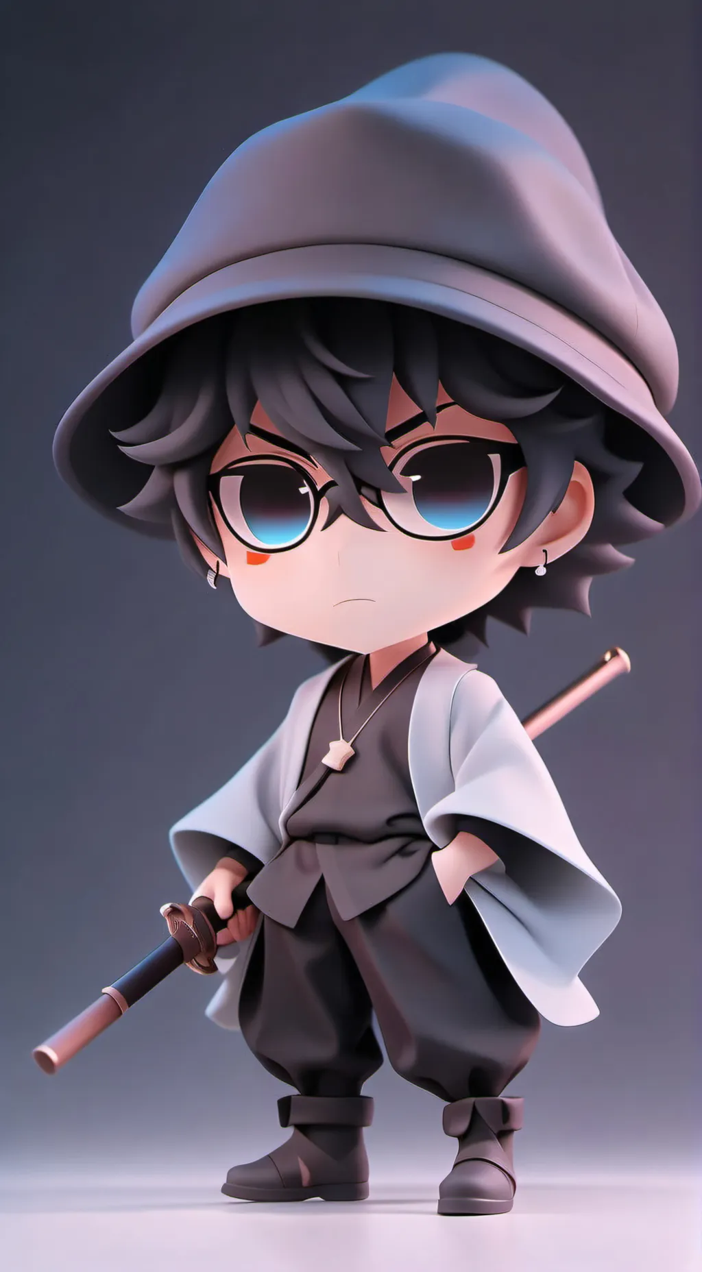 ai character: mob vs tasumaki  background