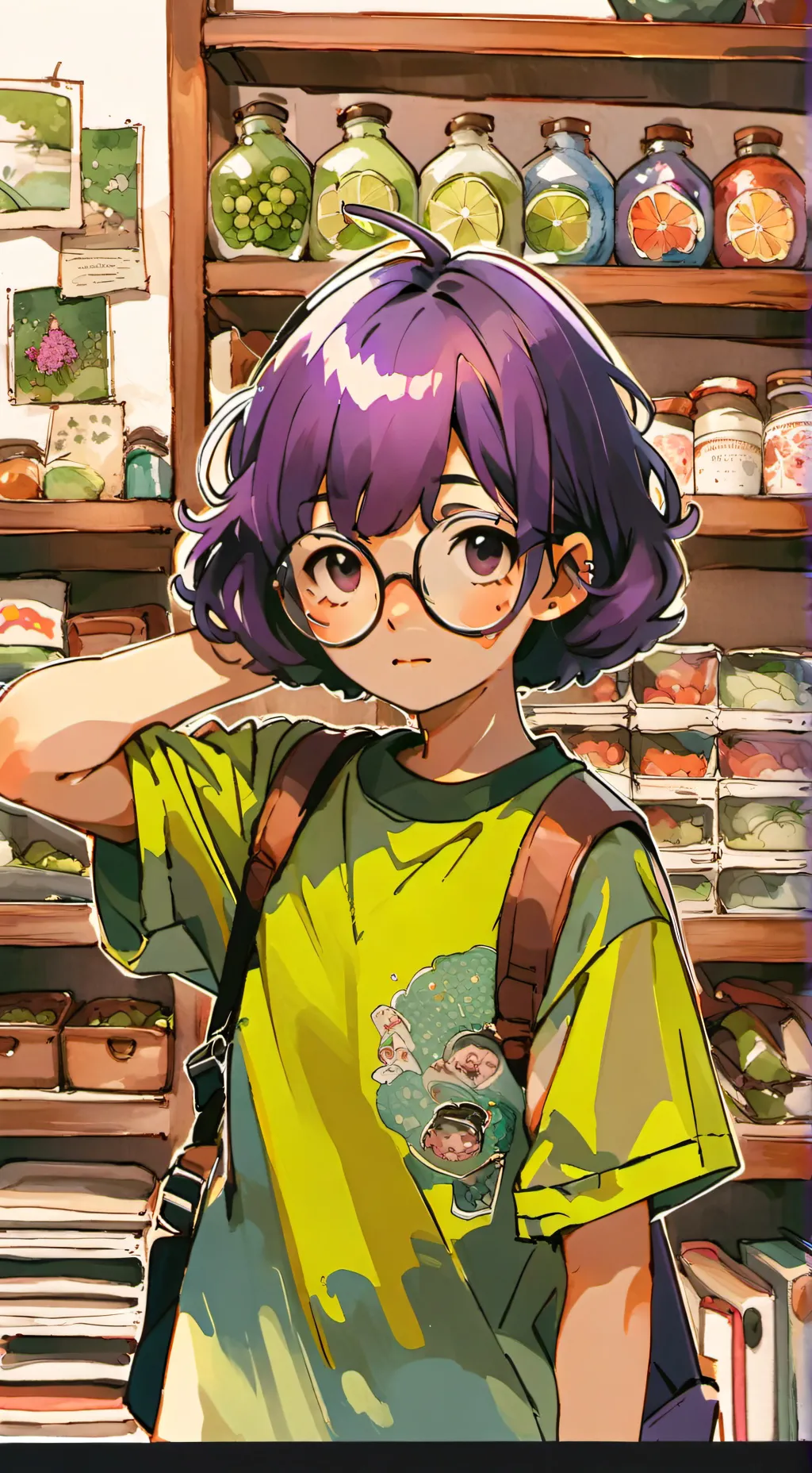 ai character: Dana in Mrs.jewls  background