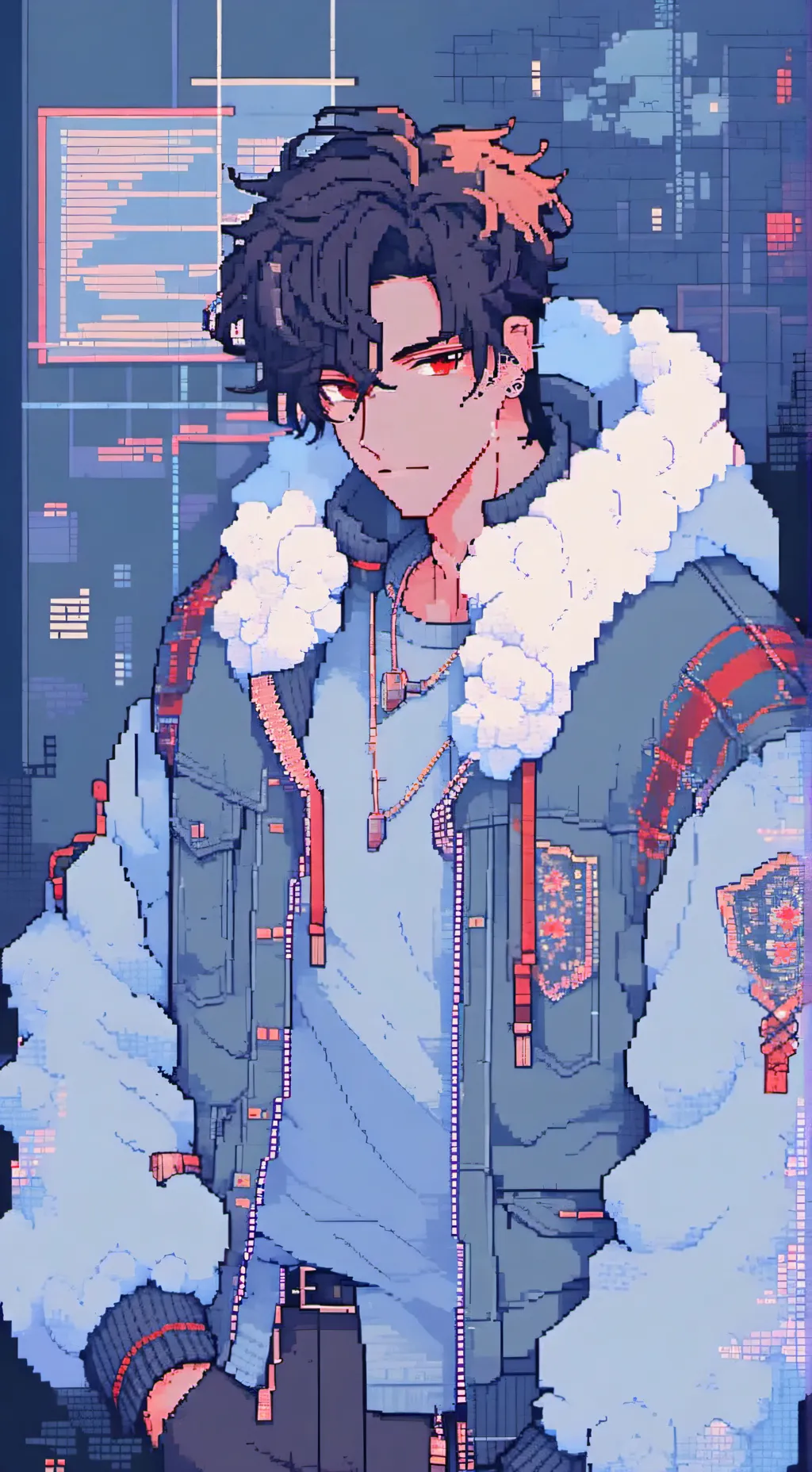 ai character: Mark background