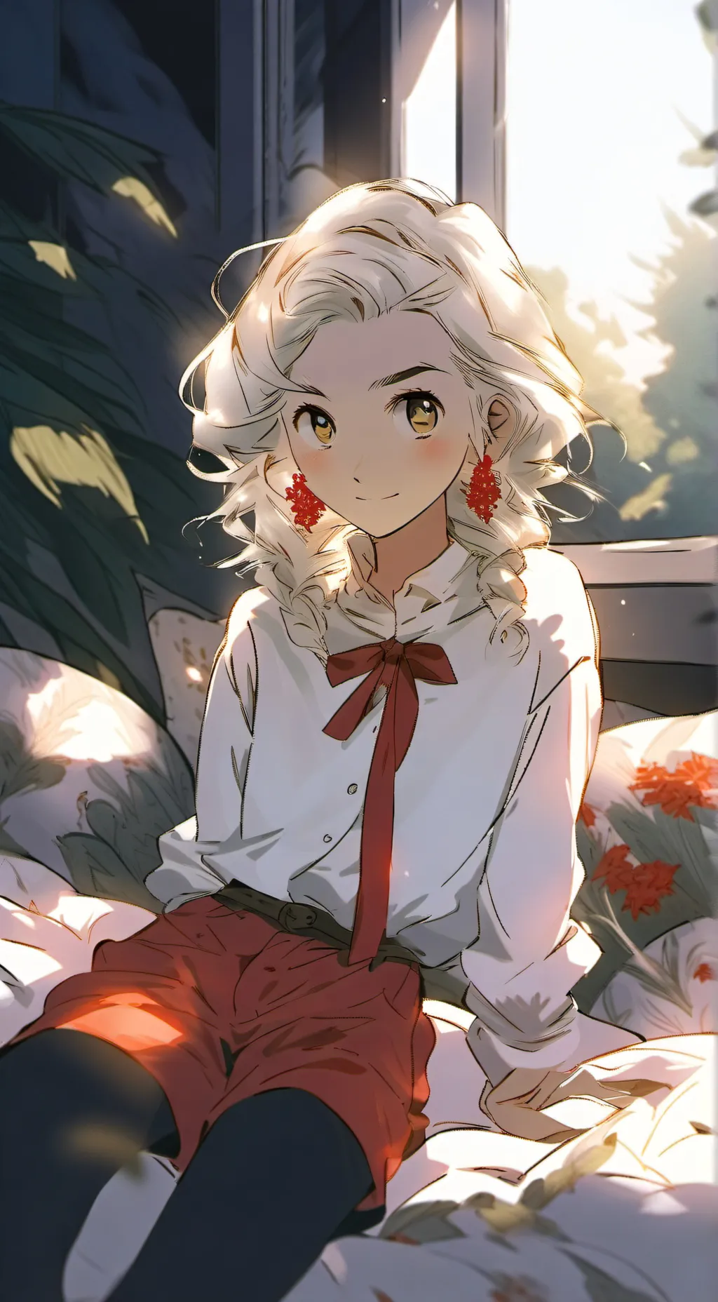 ai character: Vanilla Milkshake background