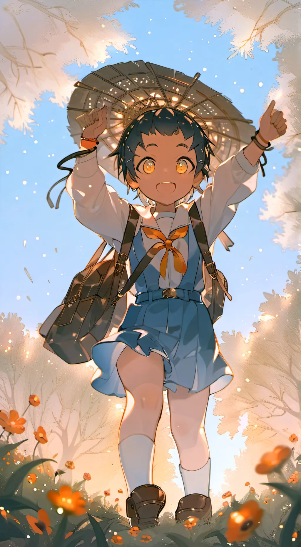 ai character: kai background