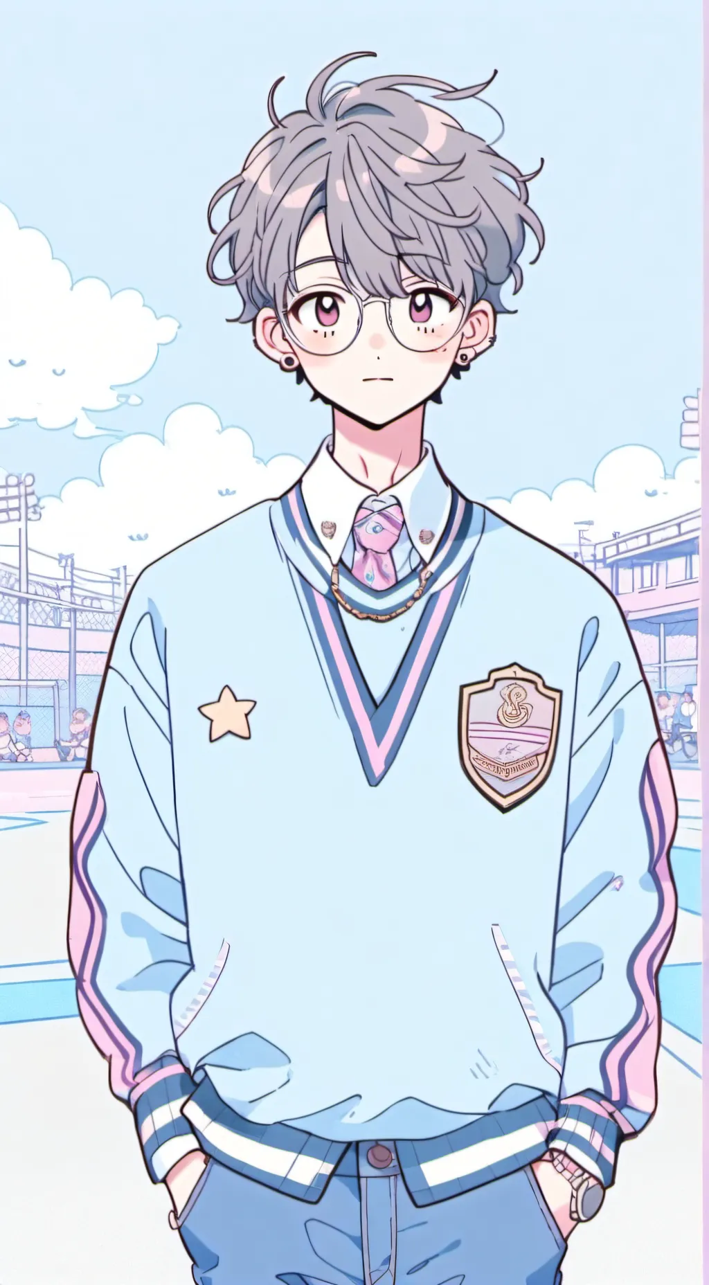 ai character: Max background