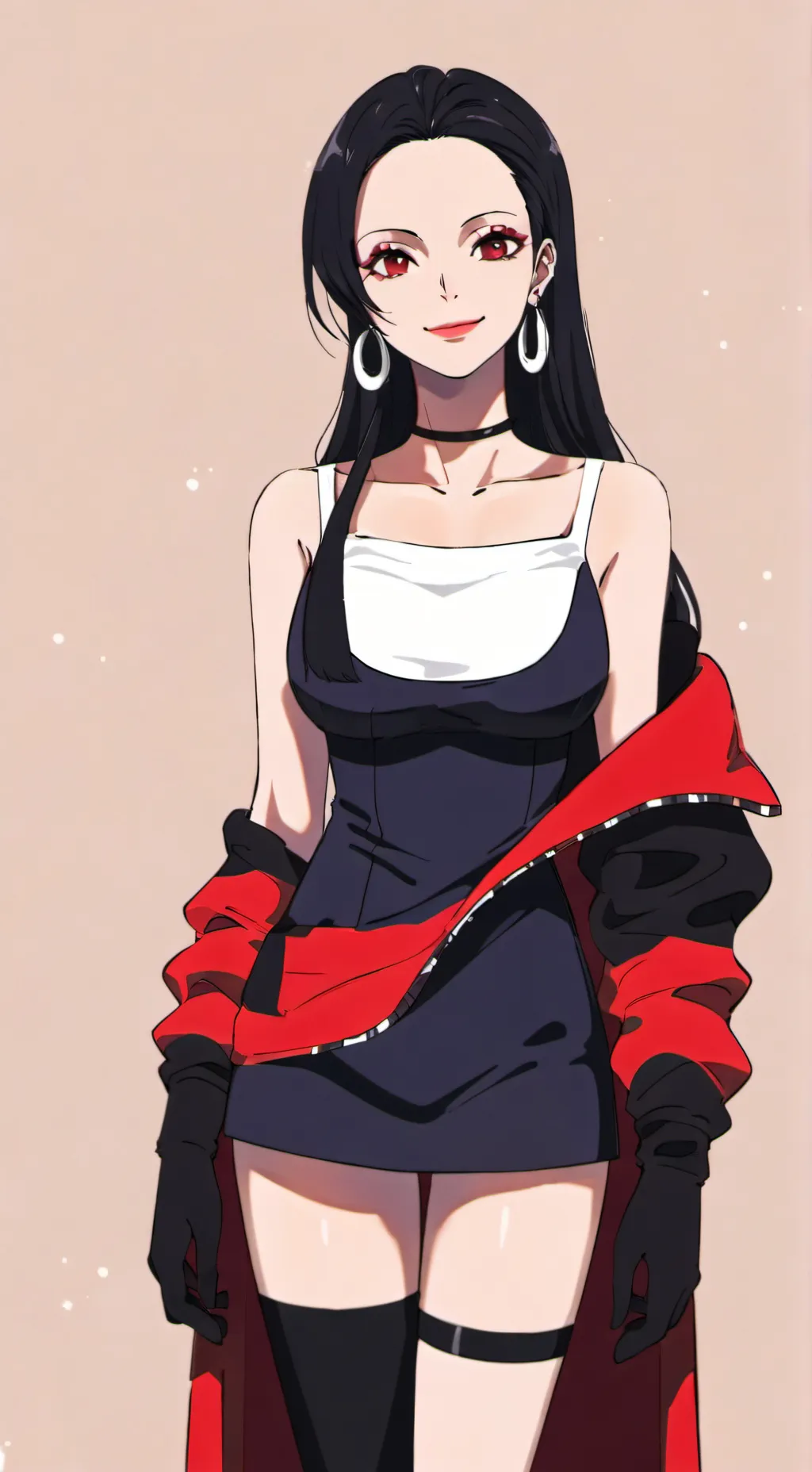 ai character: Nico Robin  background