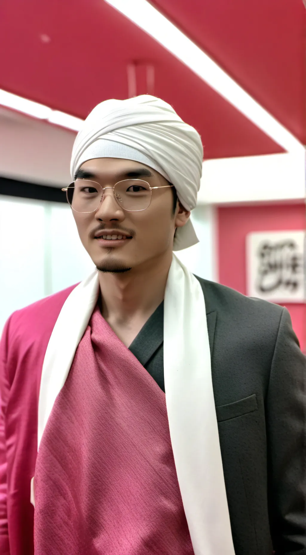 ai character: CRAZY RICH; JULIO  background