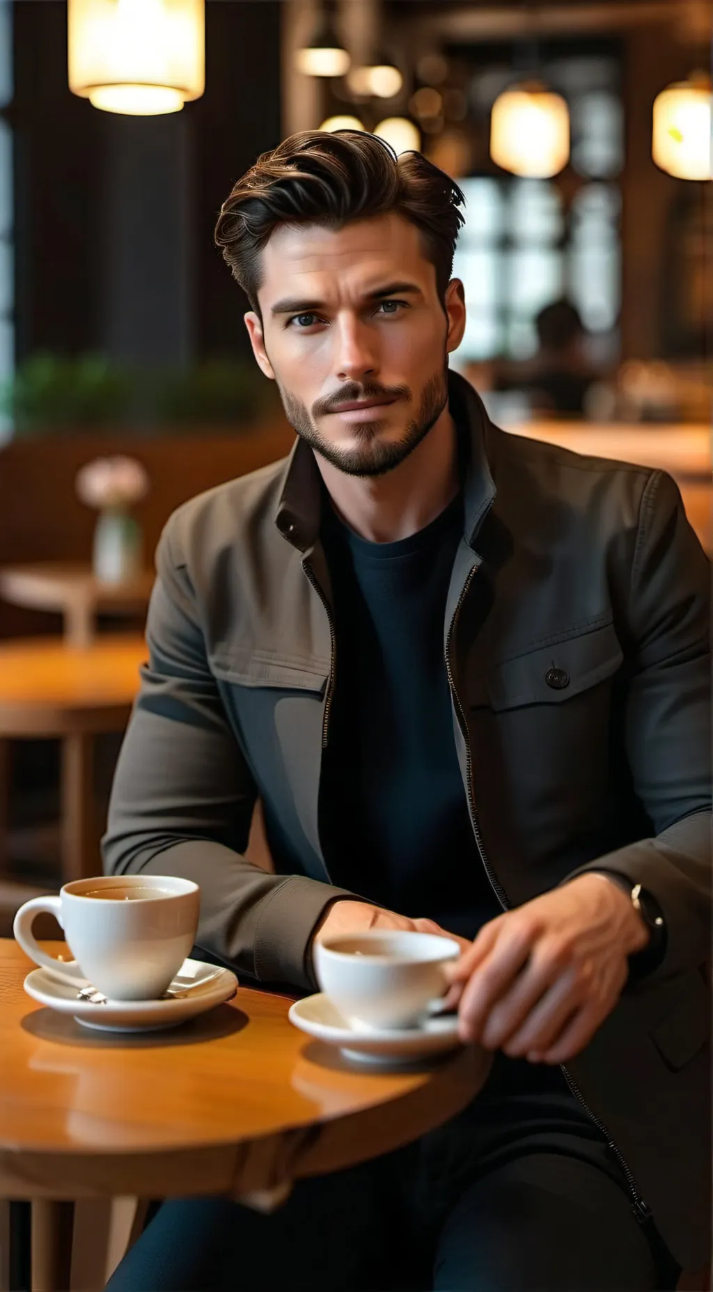 ai character: John Heat background