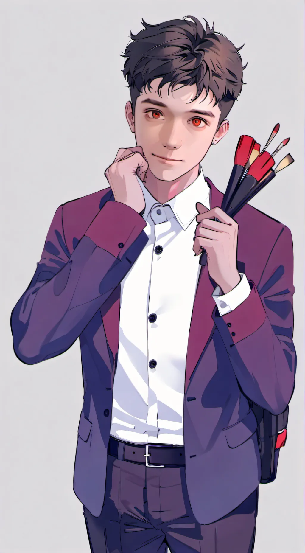 ai character: глент background