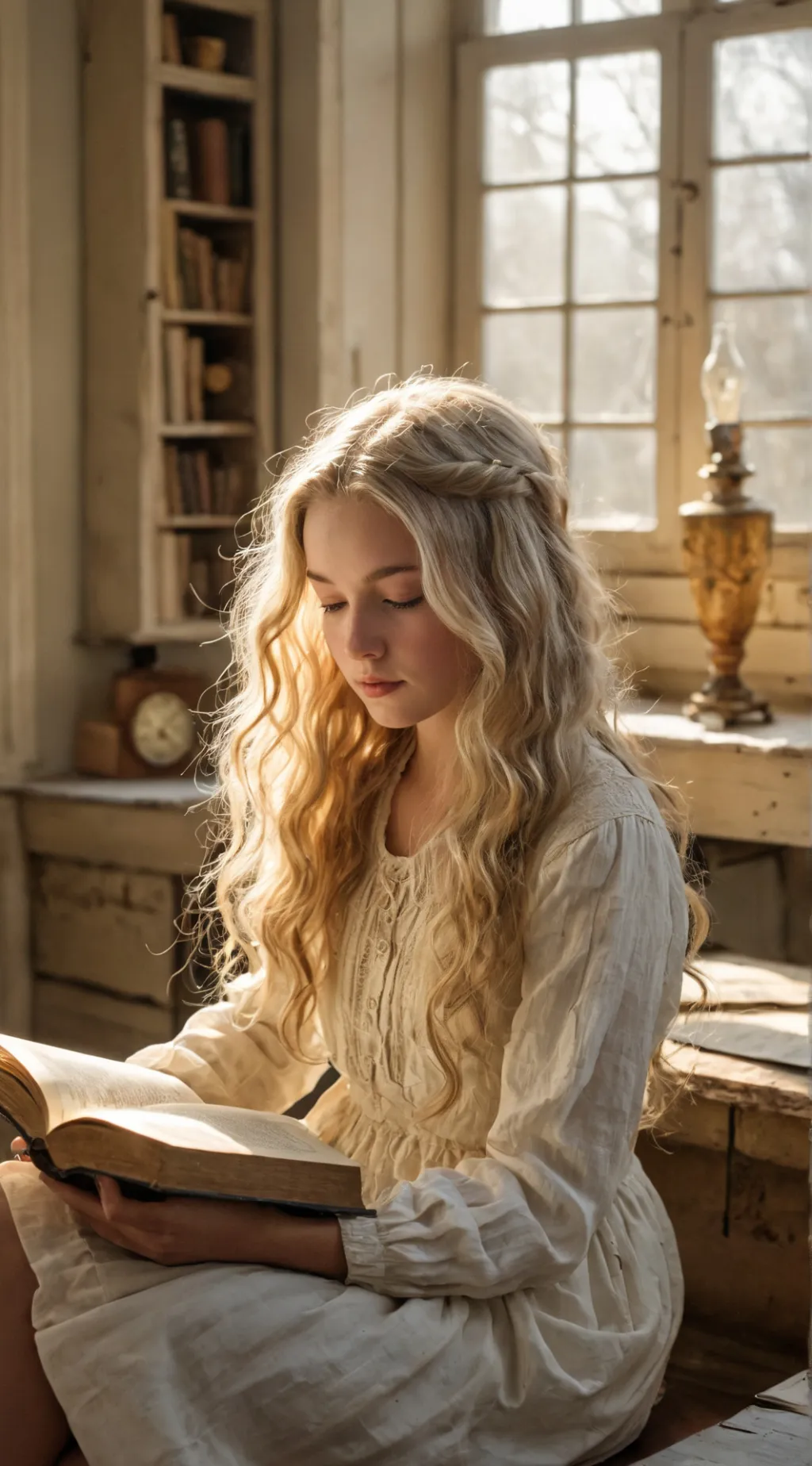 ai character: Alexa  background