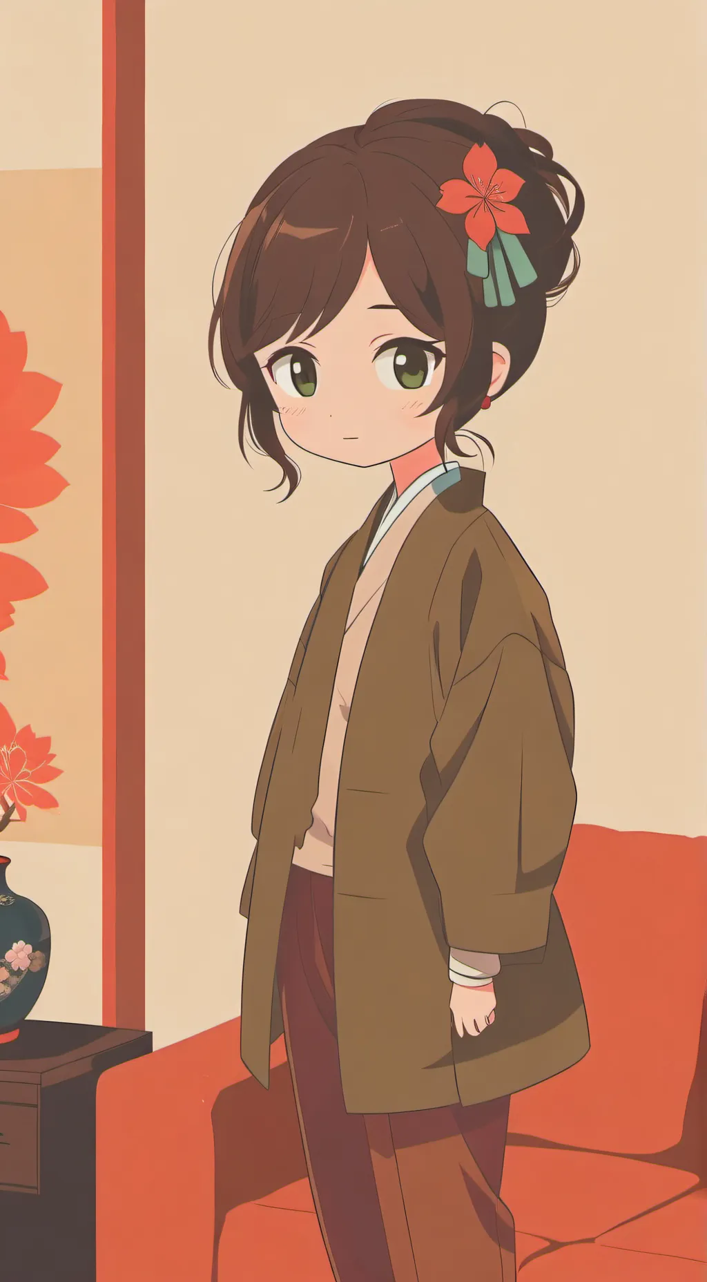 ai character: Tanjiro background