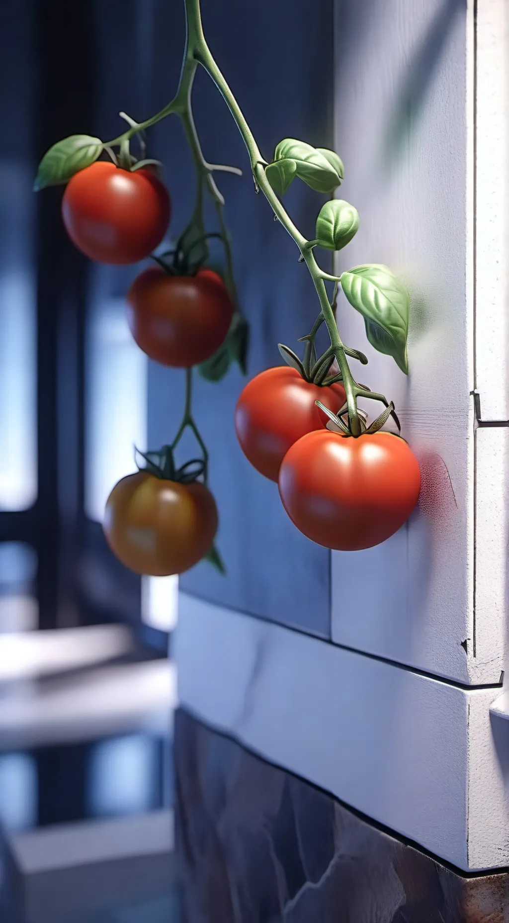 ai character: Tomatoes or die background