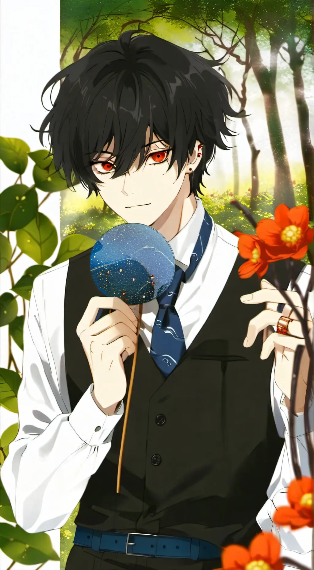 ai character: Gray sprunki background