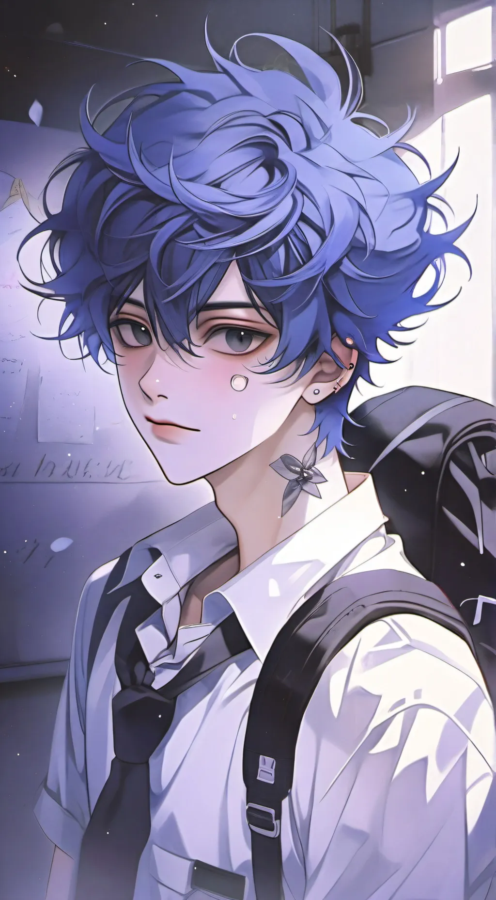 ai character: MHA new student♂️ background