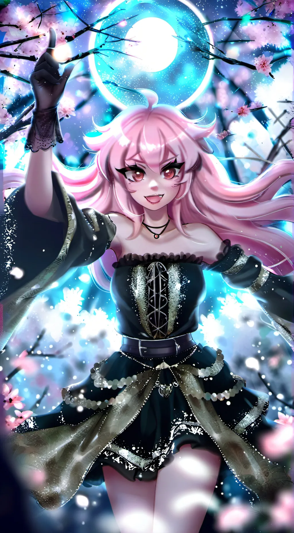 ai character: Луара background