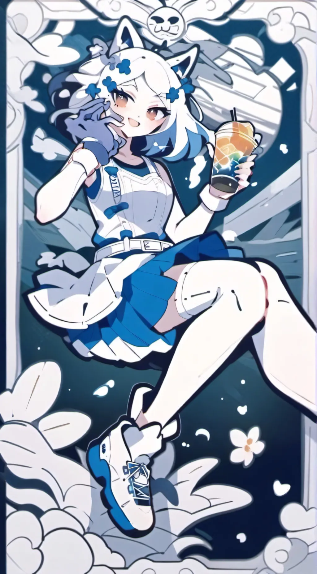 ai character: Cougar  background