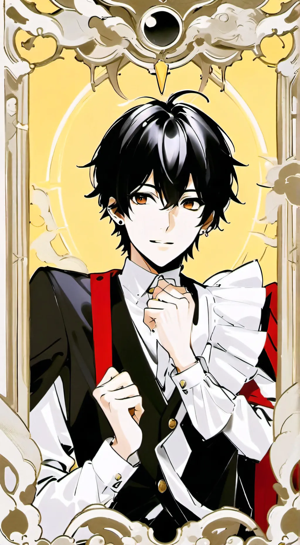 ai character: Kaïto  background