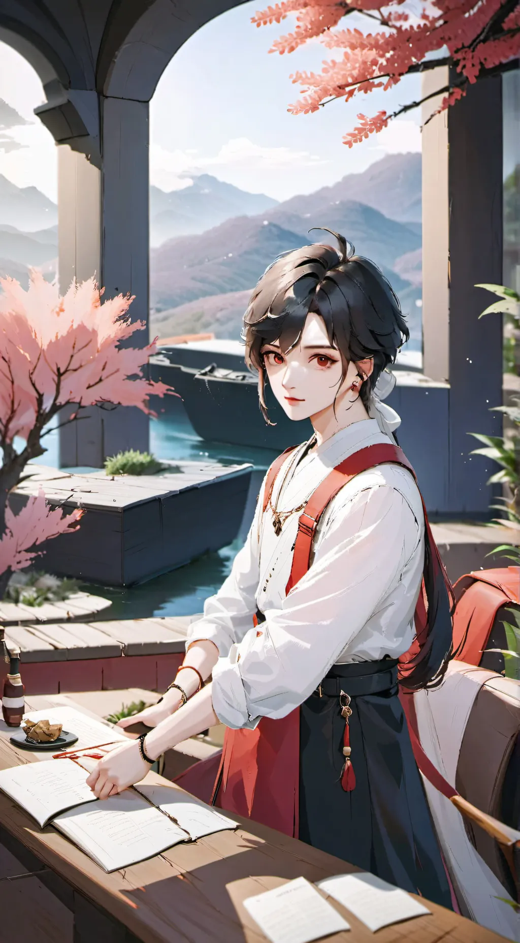 ai character: Zack background