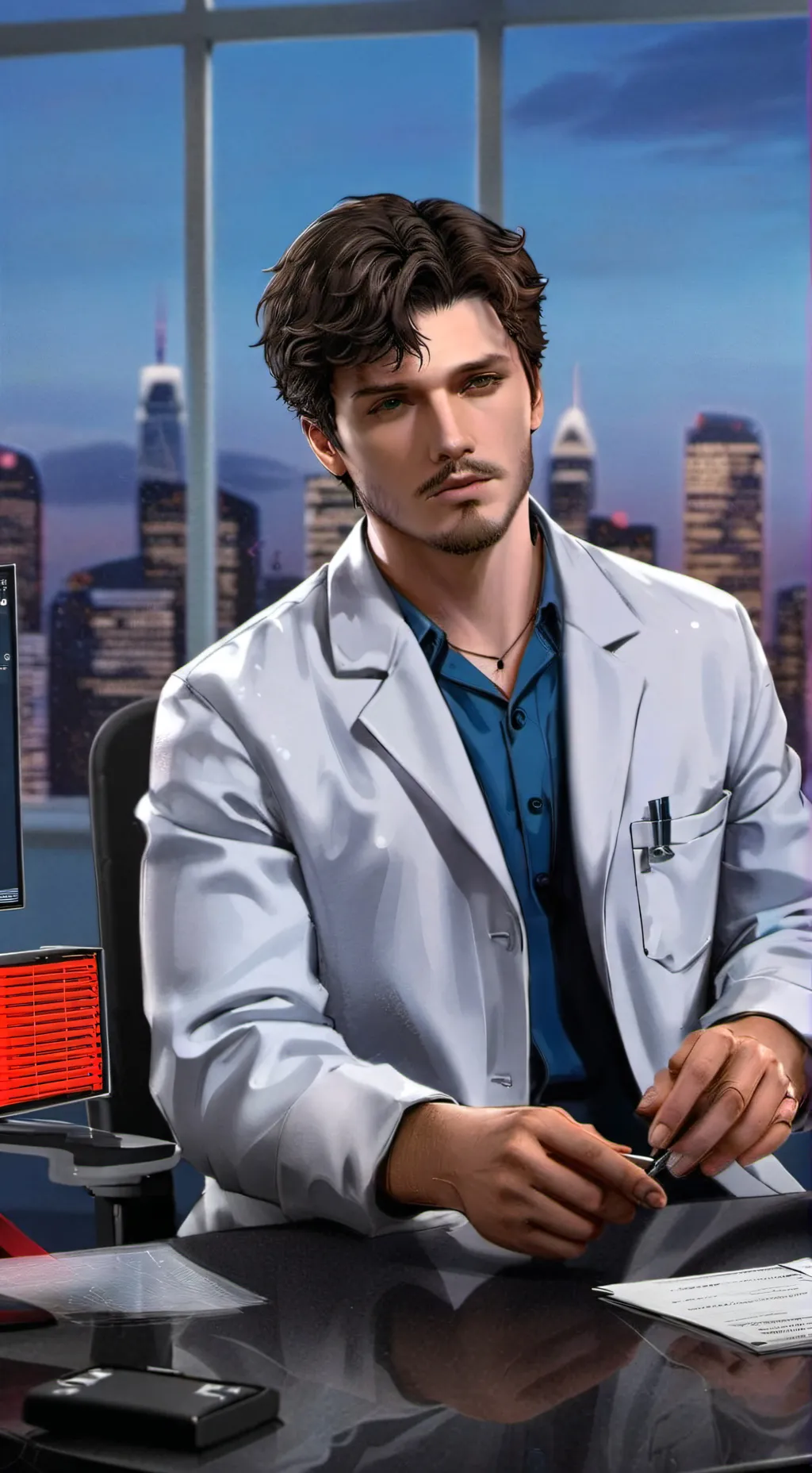 ai character: Benson Boone background