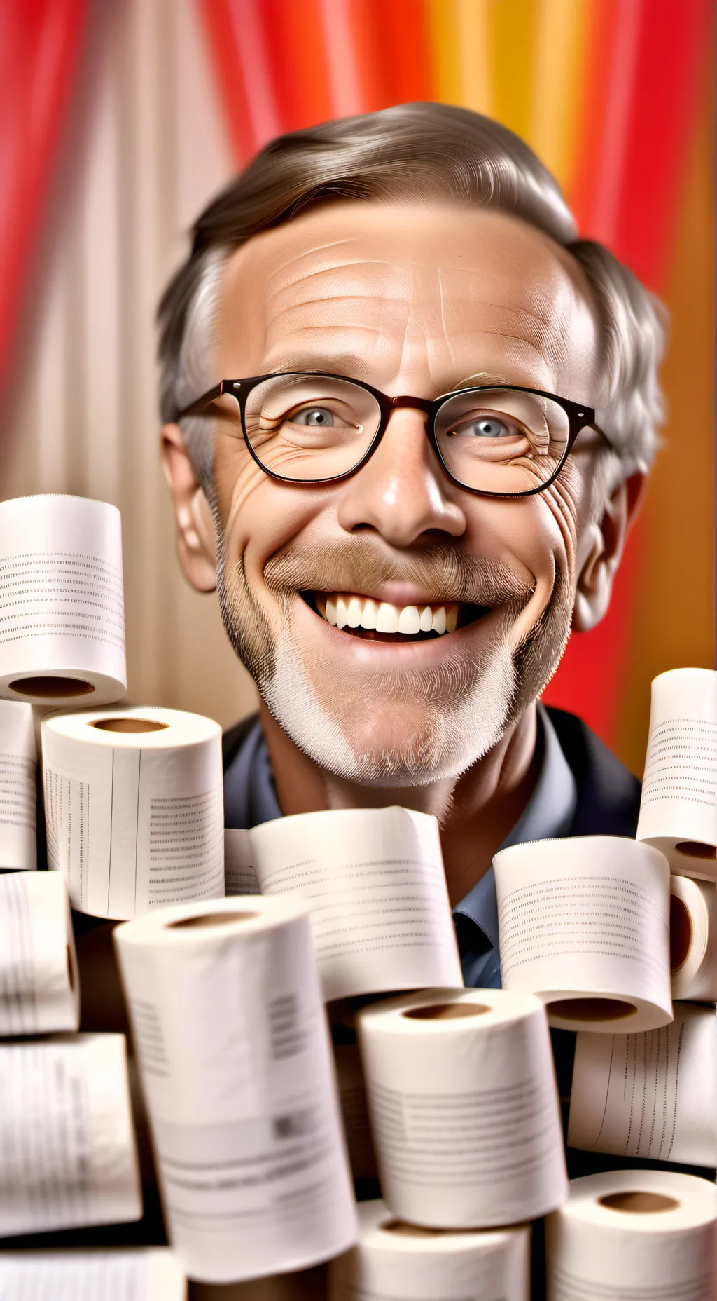 ai character: Dr. Nerd Rollins background