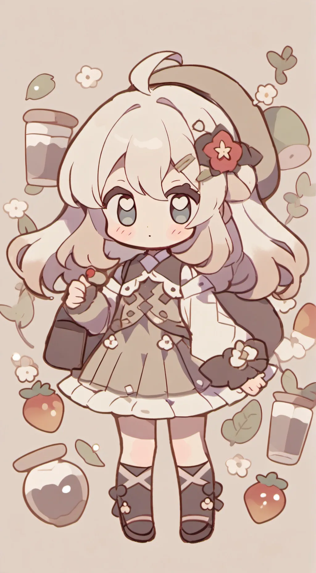 ai character: Hija de Juststar background