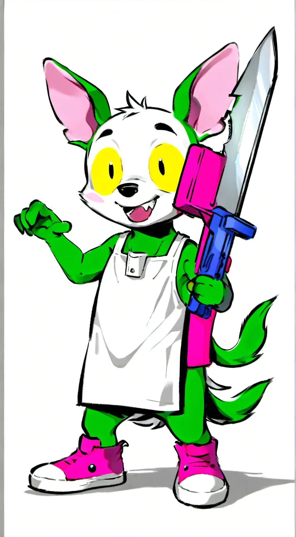 ai character: kevin background