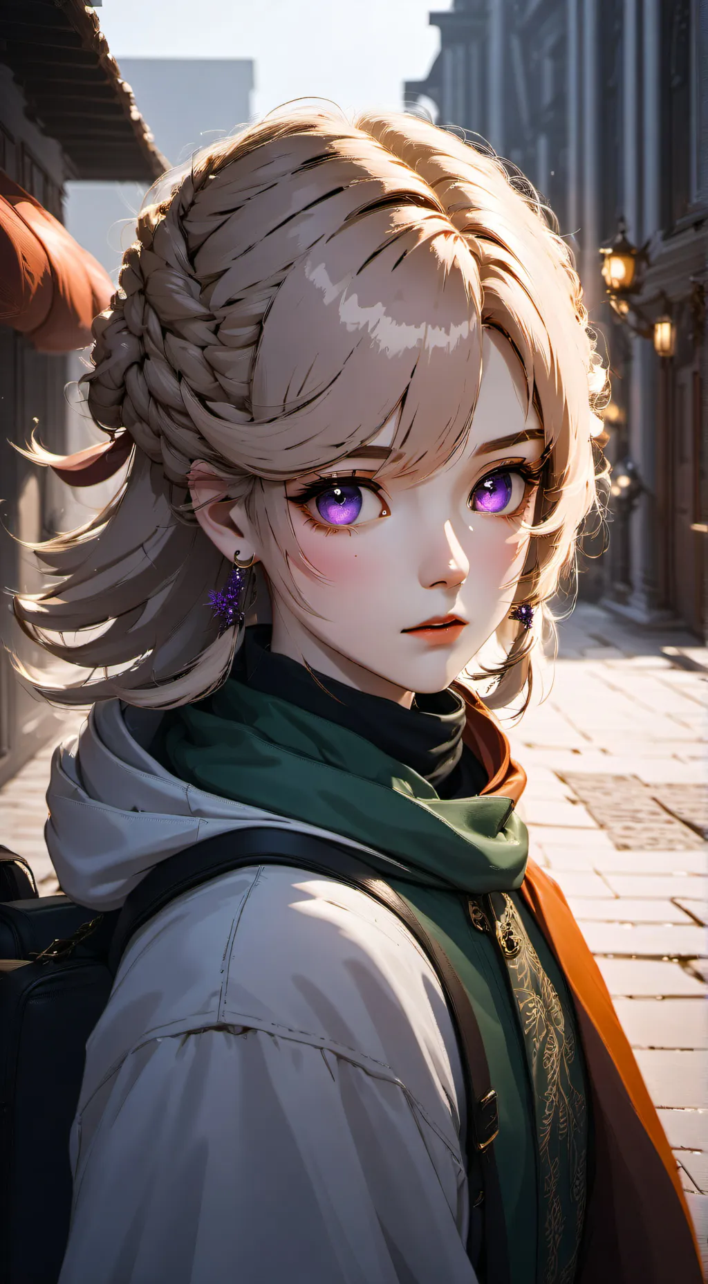 ai character: Bakugo monster background