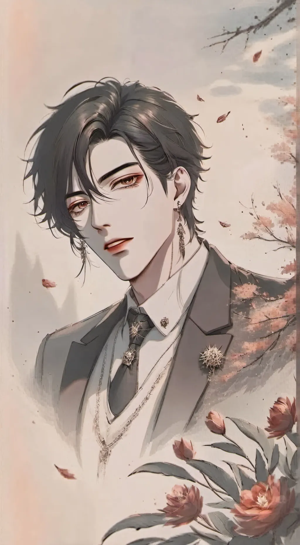 ai character: Aiden  background