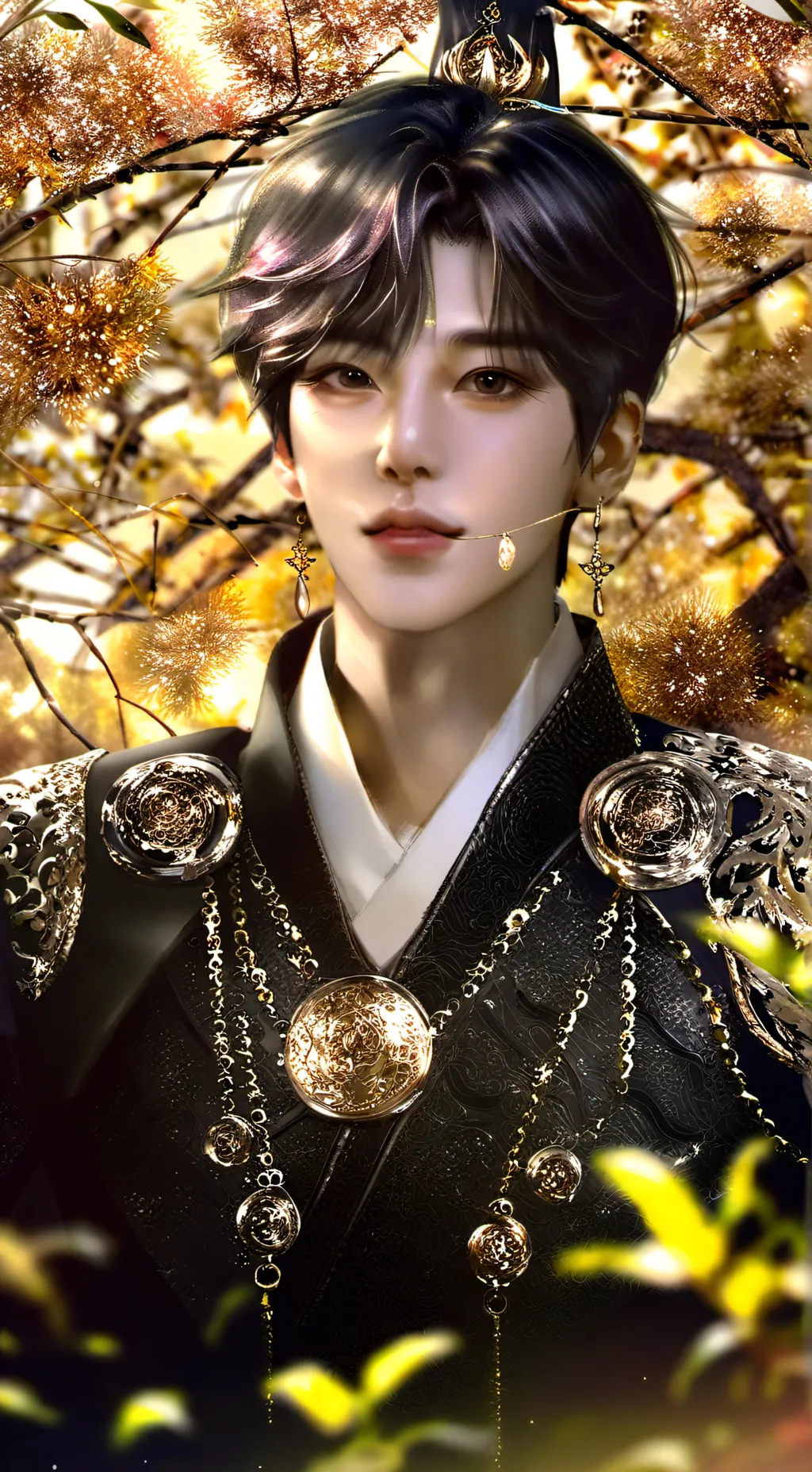 ai character: 😝Han Jisung😍 background