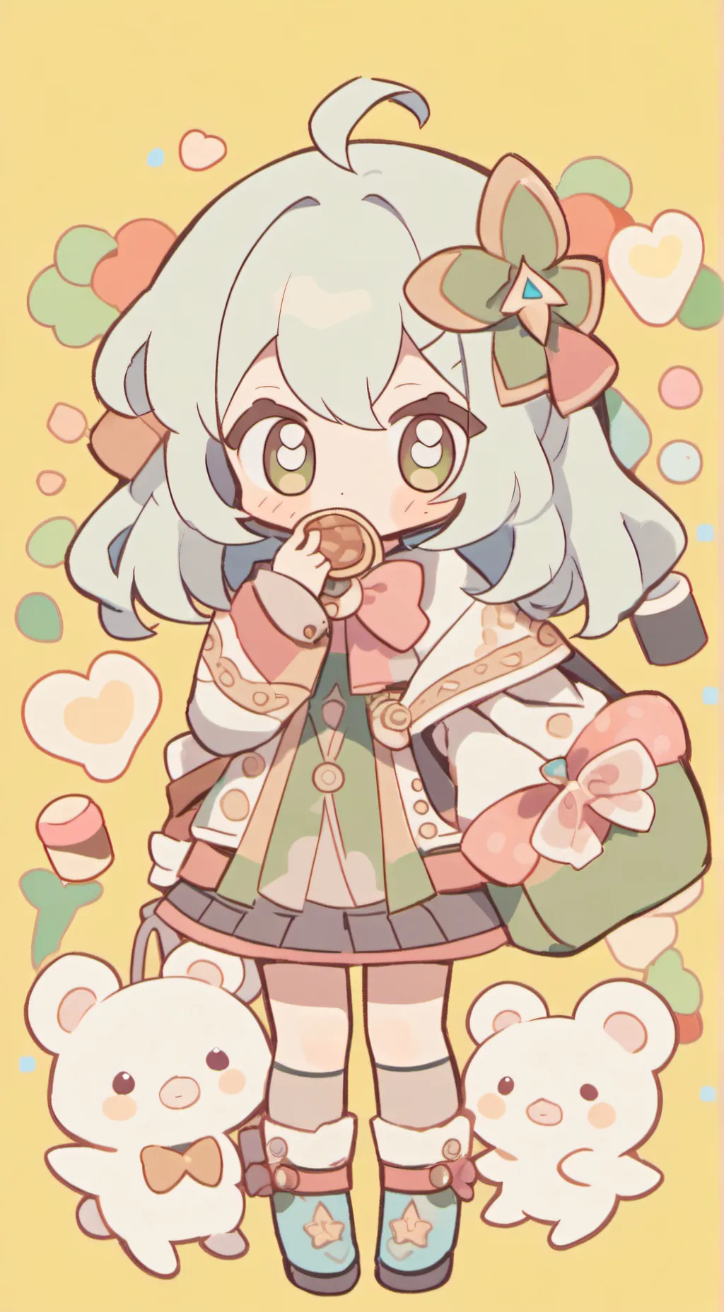 ai character: MHA mineta no perv background